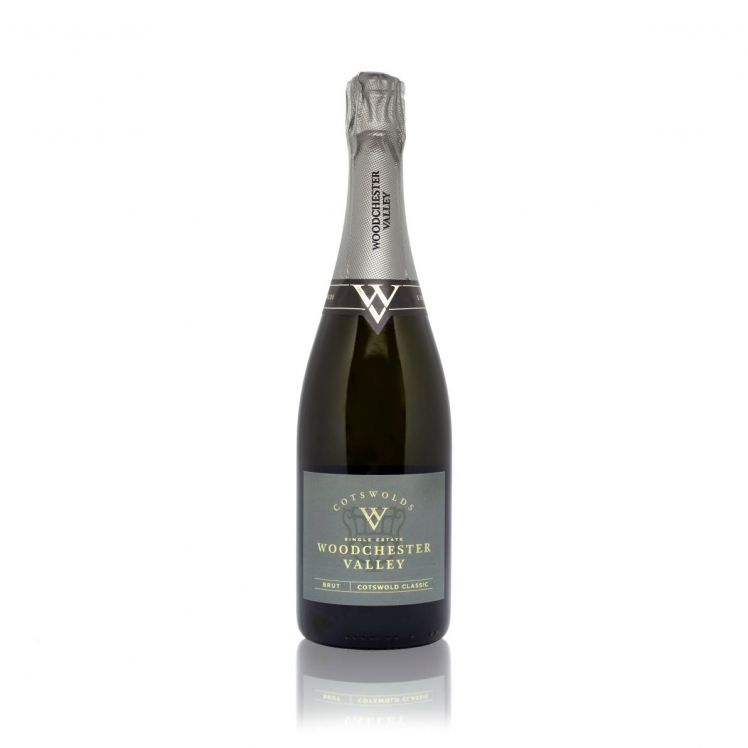 Bottle of Woodchester English Sparkling Wine