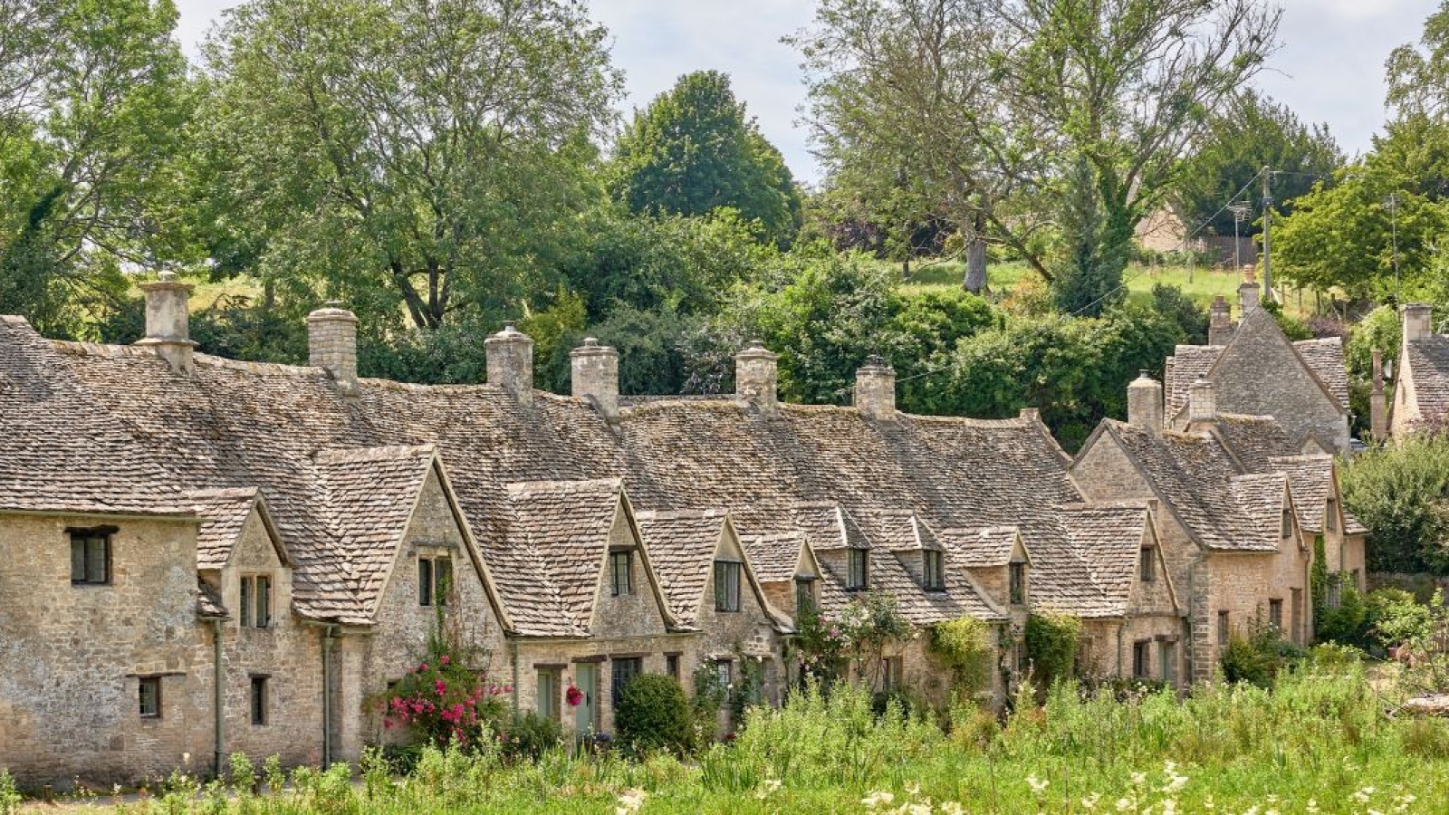 Arlington Row, Bibury in the Cotswolds